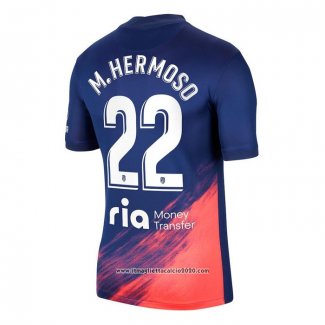 Maglia Atletico Madrid Giocatore M.hermoso Away 2021 2022