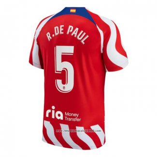 Maglia Atletico Madrid Giocatore R.De Paul Home 2022 2023