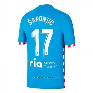 Maglia Atletico Madrid Giocatore Saponjic Terza 2021 2022