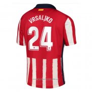 Maglia Atletico Madrid Giocatore Vrsaljko Home 2020 2021