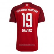 Maglia Bayern Monaco Giocatore Davies Home 2021 2022