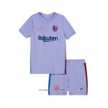 Maglia FC Barcellona Away Bambino 2021 2022