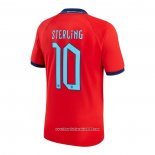 Maglia Inghilterra Giocatore Sterling Away 2022