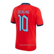 Maglia Inghilterra Giocatore Sterling Away 2022