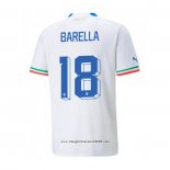 Maglia Italia Giocatore Barella Away 2022