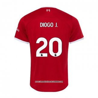 Maglia Liverpool Giocatore Diogo J. Home 2023 2024