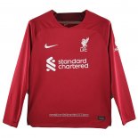 Maglia Liverpool Home Manica Lunga 2022 2023