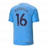 Maglia Manchester City Giocatore Rodrigo Home 2020 2021