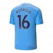 Maglia Manchester City Giocatore Rodrigo Home 2020 2021