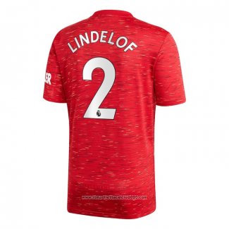 Maglia Manchester United Giocatore Lindelof Home 2020 2021