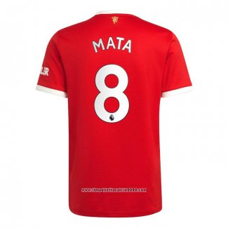 Maglia Manchester United Giocatore Mata Home 2021 2022