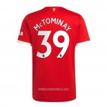 Maglia Manchester United Giocatore Mctominay Home 2021 2022