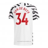 Maglia Manchester United Giocatore Van Beek Terza 2020 2021