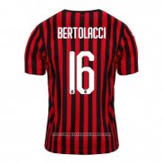 Maglia Milan Giocatore Bertolacci Home 2019 2020