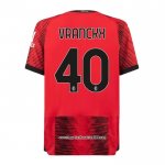 Maglia Milan Giocatore Vranckx Home 2023 2024