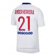Maglia Paris Saint-Germain Giocatore Ander Herrera Away 2020 2021