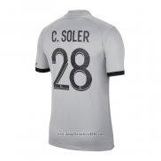 Maglia Paris Saint-Germain Giocatore C.soler Away 2022 2023