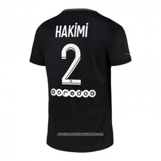 Maglia Paris Saint-Germain Giocatore Hakimi Terza 2021 2022