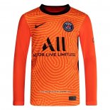 Maglia Paris Saint-Germain Portiere Manica Lunga 2020 2021 Arancione