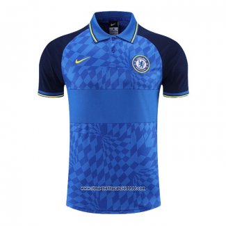 Maglia Polo Chelsea 2022 2023 Blu