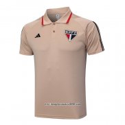 Maglia Polo Sao Paulo 2023 2024 Giallo