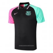 Maglia Polo FC Barcellona 2020 2021 Nero