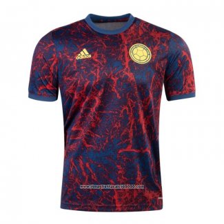 Maglia Prematch Colombia 2021 Rosso