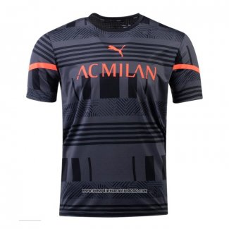 Maglia Prematch Milan 2022 Nero