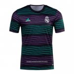 Maglia Prematch Real Madrid 2022 Verde e Purpura