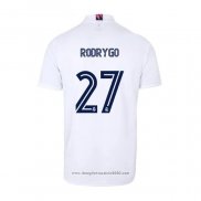 Maglia Real Madrid Giocatore Rodrygo Home 2020 2021