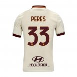 Maglia Roma Giocatore Peres Away 2020 2021