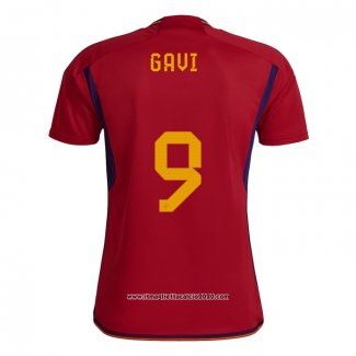 Maglia Spagna Giocatore Gavi Home 2022