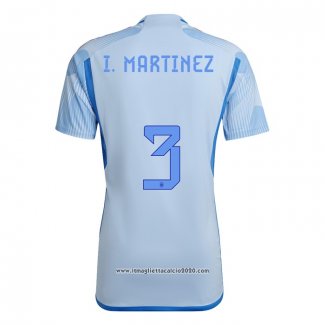 Maglia Spagna Giocatore I.martinez Away 2022