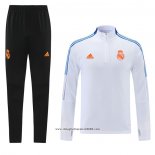 Tuta da Track Felpa Real Madrid 2021 2022 Bianco