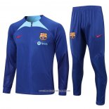 Tuta da Track Giacca FC Barcellona 2022 2023 Blu