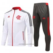 Tuta da Track Giacca Flamengo 2021 2022 Bianco