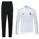 Tuta da Track Giacca Real Madrid 2020 2021 Bianco