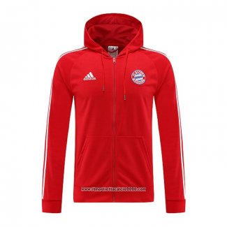 Giacca Con Capucha Bayern Monaco 2022 2023 Rosso