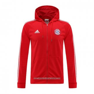 Giacca Con Capucha Bayern Monaco 2022 2023 Rosso