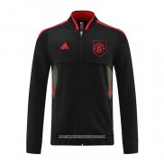 Giacca Manchester United 2022 2023 Nero e Rosso