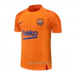 Maglia Allenamento FC Barcellona 2022 2023 Arancione