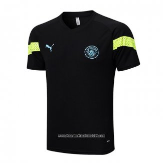 Maglia Allenamento Manchester City 2022 2023 Nero