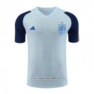 Maglia Allenamento Spagna 202023 2024 Blu