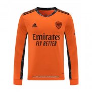 Maglia Arsenal Portiere Manica Lunga 2020 2021 Arancione