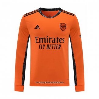 Maglia Arsenal Portiere Manica Lunga 2020 2021 Arancione