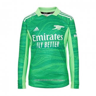 Maglia Arsenal Portiere Manica Lunga 2021 2022 Verde