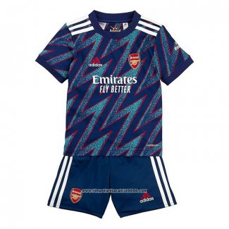 Maglia Arsenal Terza Bambino 2021 2022