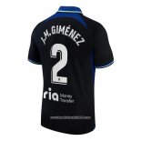 Maglia Atletico Madrid Giocatore J.M.Gimenez Away 2022 2023