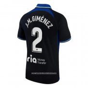 Maglia Atletico Madrid Giocatore J.M.Gimenez Away 2022 2023