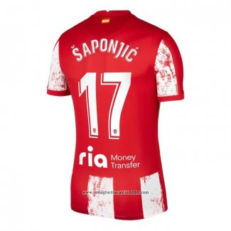 Maglia Atletico Madrid Giocatore Saponjic Home 2021 2022